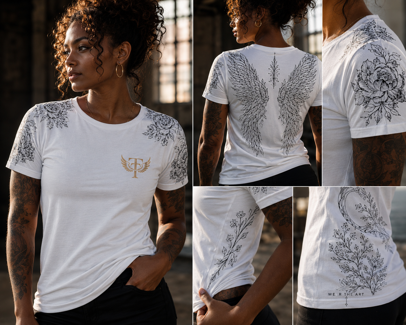 Wings of Bloom Tee